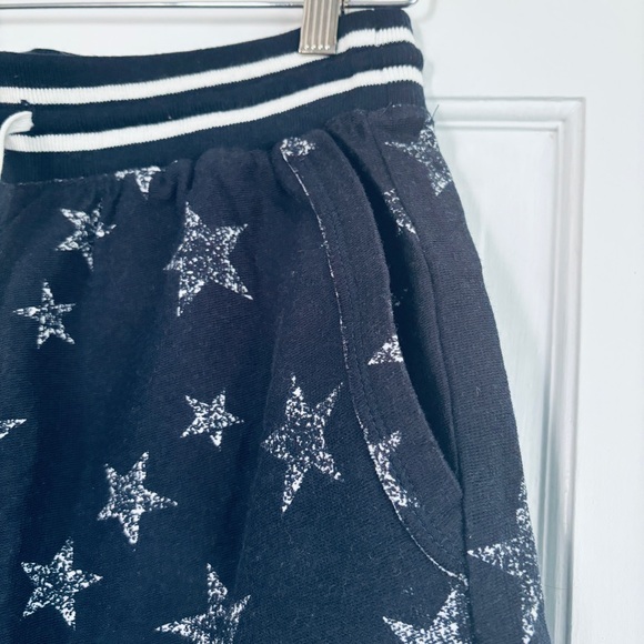 Splendid Heritage Star Graphics 2pc Shorts Set Sz XS Navy French Terry - Picture 8 of 11